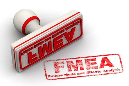 Stamp with the word FMEA