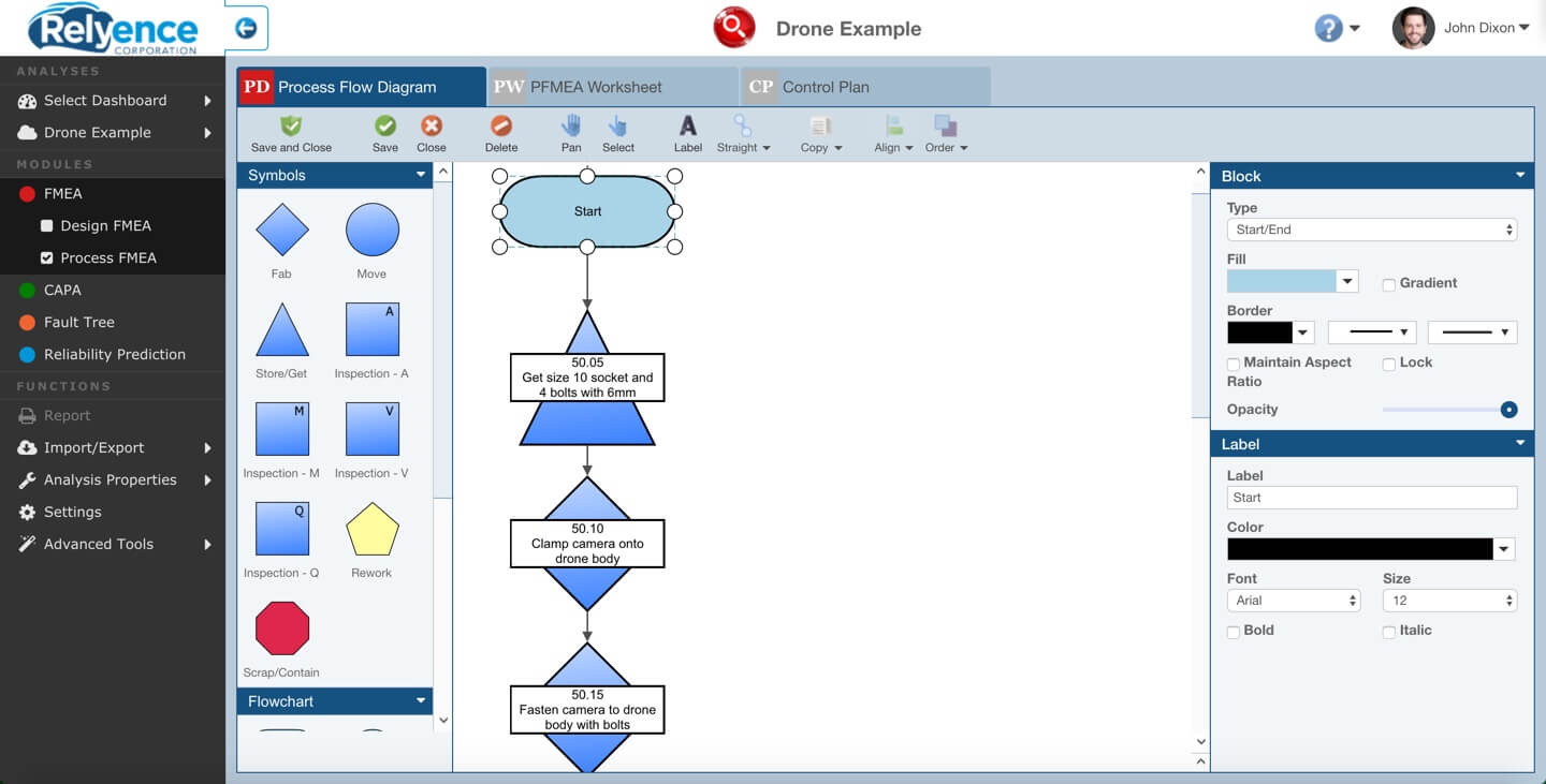 Pfmeas Dfmeas Fmecas Software For Sae Aiag Vda Mil Iso