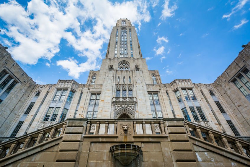 The Cathedral of Learning at the University of Pittsburgh
