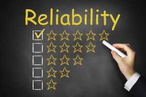 Reliability on Chalkboard with Star Ratings