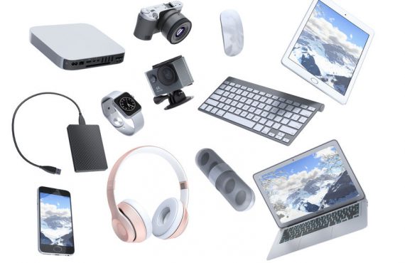 Collection of consumer electronic devices