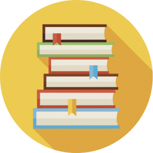 Stack of books icon