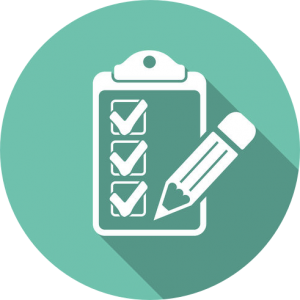 Clipboard list icon