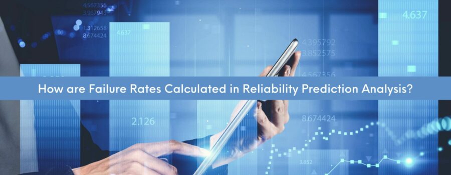 How are Failure Rates Calculated in Reliability Prediction Analysis?