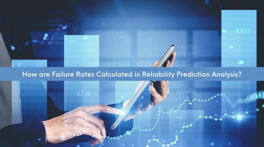 How are Failure Rates Calculated in Reliability Prediction Analysis?