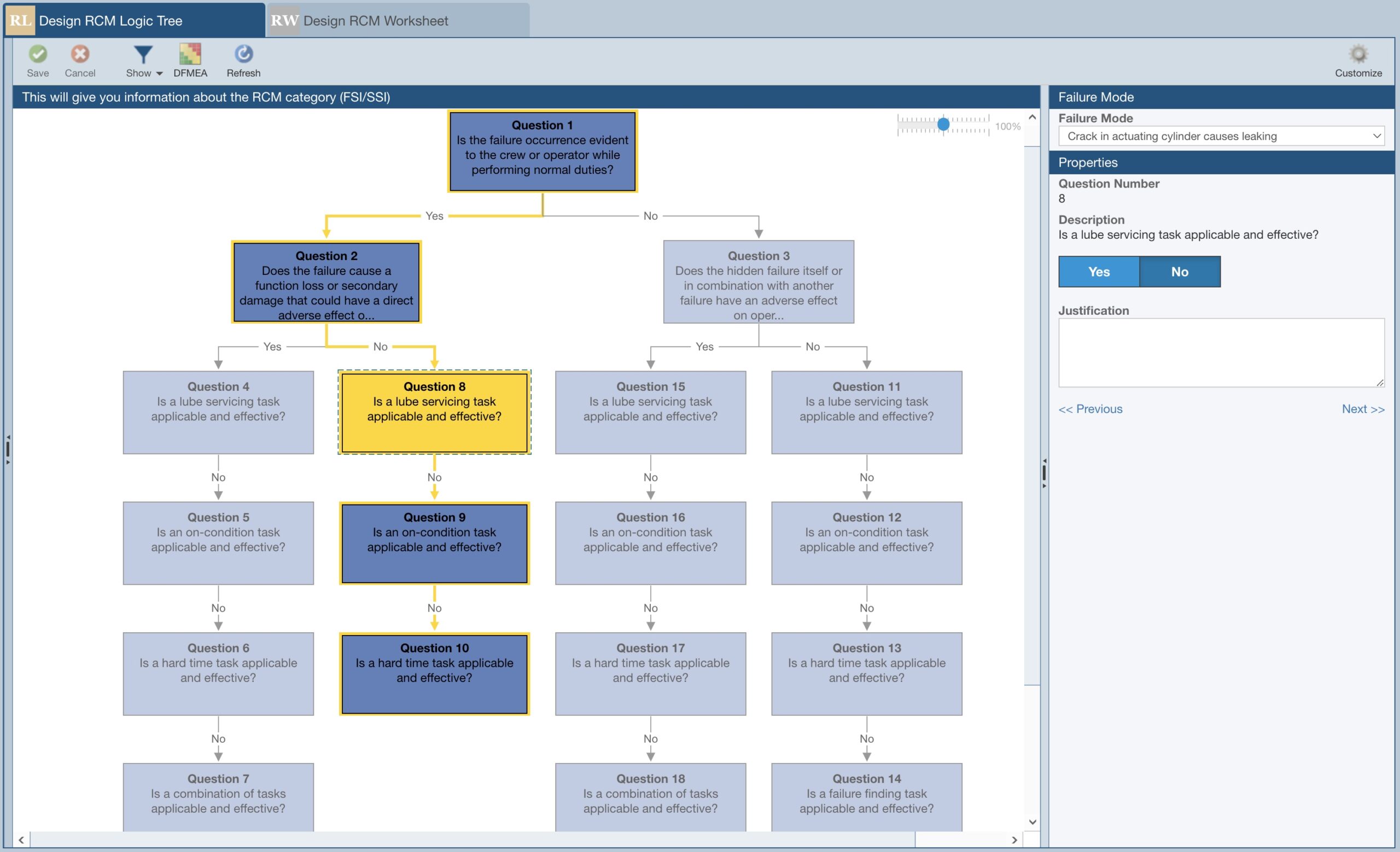 RCM Software – Reliability Centered Maintenance Analysis