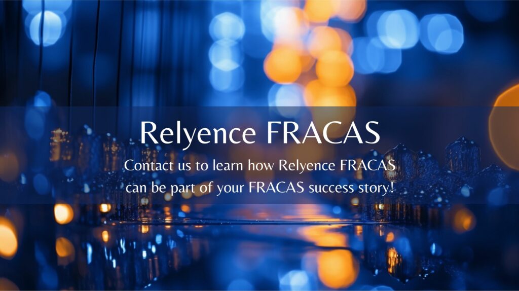 Relyence FRACAS Contact Us