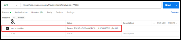 Postman API Call Bearer Token graphic