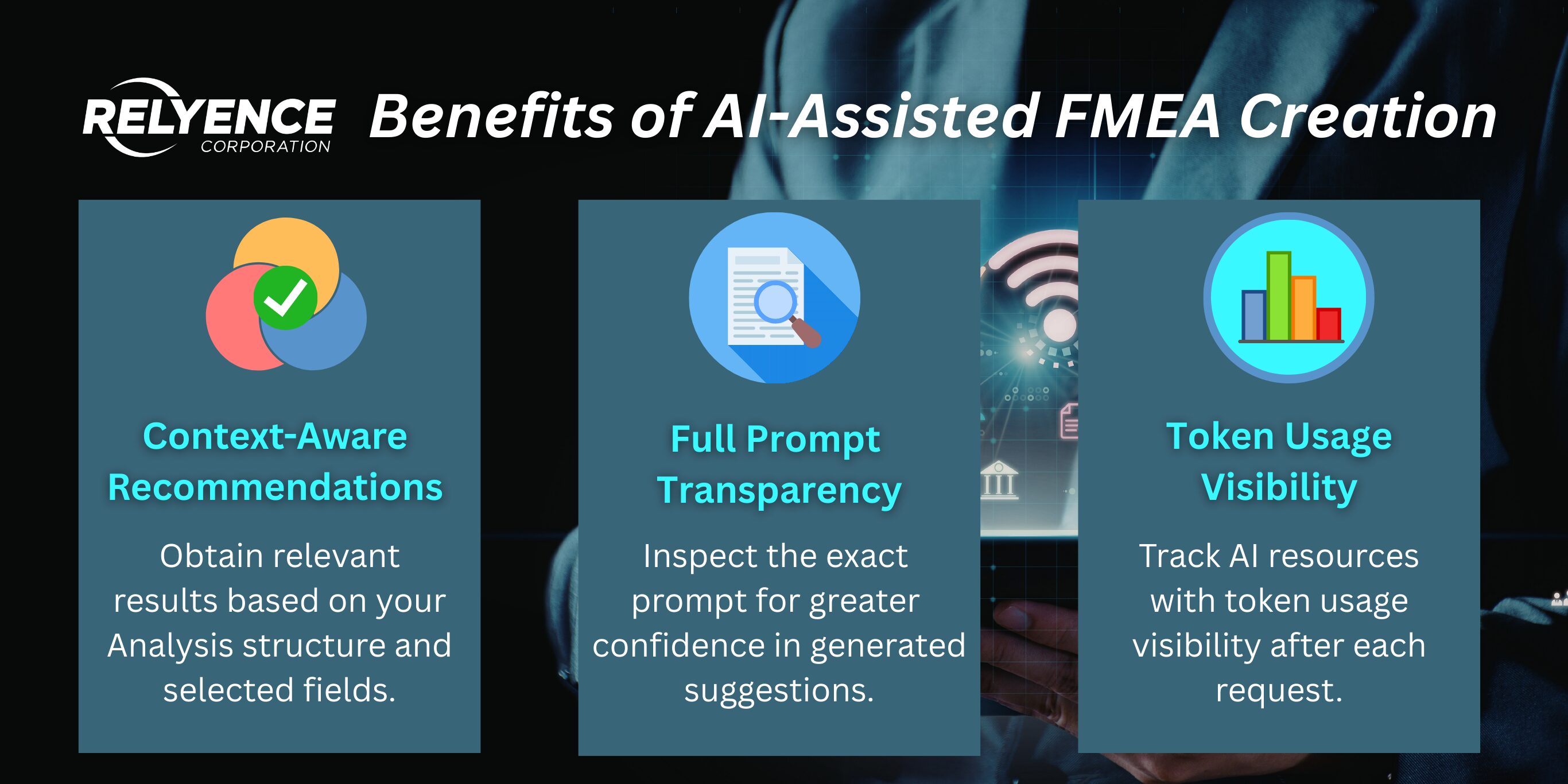 Benefits of AI infographic