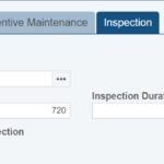 Inspection Maintenance Plan
